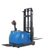 Rider type counterbalanced electric stacker