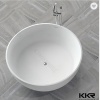 Modern sanitary ware round stone tub , circular bathtub freestanding - KKR freestanding bat