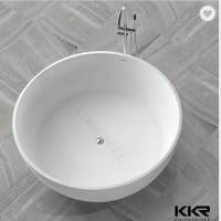 round shape bathtub