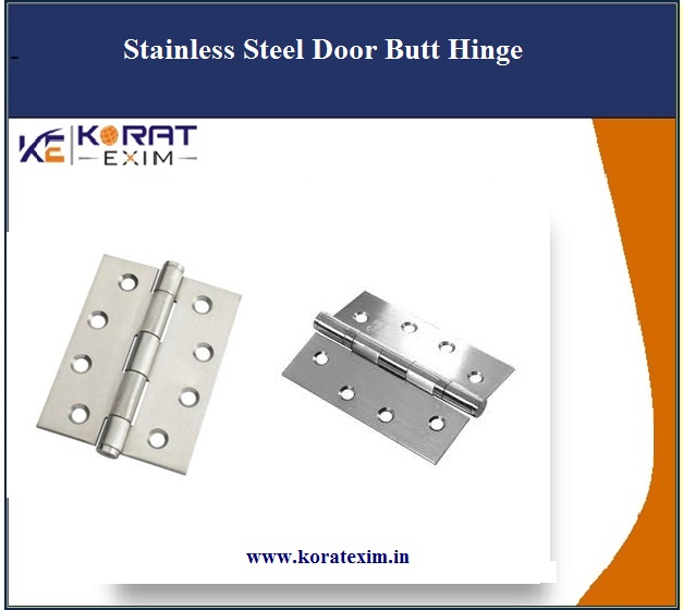 We are manufacturer and exporter of door butt hinge.