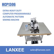 Lanxee HCP Extra Heavy Duty Computer Programmable Automatic Pattern Sewing Machine - HCP