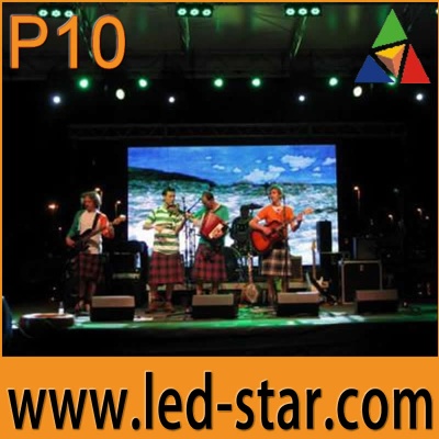 HOT indoor P10 flexible led display screen from Shenzhen China