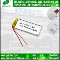 Rechargeable li ion battery 3.7v 1000mah 102050 - 102050