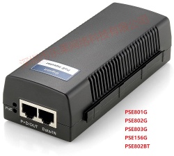 PSE802G 30W single port Poe injector, ieee802.1 compliant 3At    Poe power supply