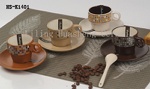 Ceramic cup & saucer set
