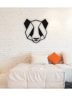 Line Wall Art Panda Wall Art Portrait