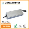IP67 Waterproof 0-10V Dimming LED Driver 100W 2500mA for LED Lights LKAD100D-C