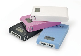 DW-Q6 high capacity power bank with LCD show status