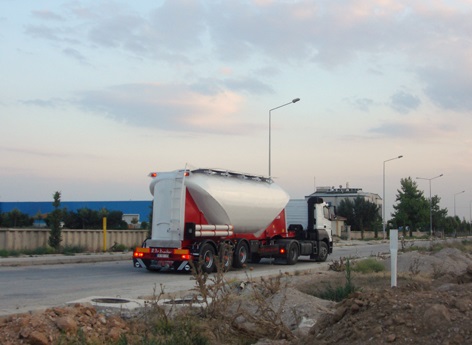 Aluminium Cement Trailer Silobas from Turkey