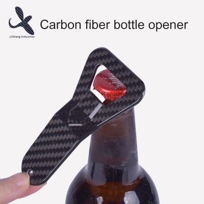 Hot Sale 100% 3K Carbon Fiber Wine Bottle Opener - LS002