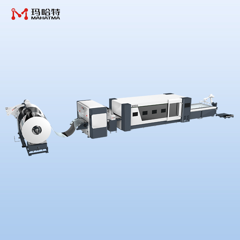 Fiber Laser Cutting Machine with shear line