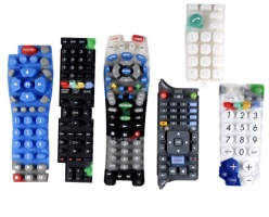 Silicone rubber keypads