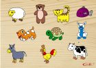 puzzle animals