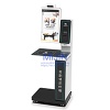 Self-Service Integrated Book Check-In/Check-Out Machine (Curved Screen Version)