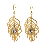 Wholesale Jewelry Fashion Gold Charm Earring