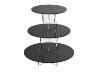 3 tiers acrylic cake display