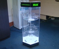 LED Acrylic display case
