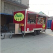 flat grill fast food truck burner stove mobile food trailer hamburger fast food cart