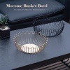 Mocome Wire Fruit Basket Bowl