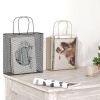 Kai Metal Wire Mesh Magazine Basket Rack Bags & Baskets Set of 2