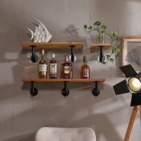 wholesale-Industrial-Floating-Pipe-Wall-Shelves