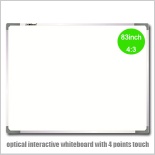 optical interactive whiteboard with 4 points touch