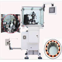 Brushless motor stator winding machine
