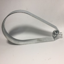 Loop Hanger Galvanized Hinged Pipe Clamp