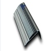 46*31mm anti slip anodized aluminum alloy base interior PVC composite stair tread