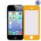 For iPhone 5 5S 5C Colorful Tempered Glass Screen Protector