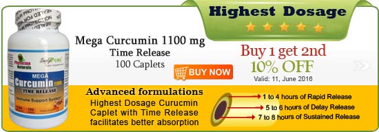 Mega Curcumin 1100 mg Highest Dosage Curcumin Supplement