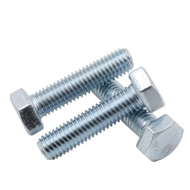 din933 hex head bolts carbon steel bolts full thread bolts