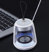 F400 portable hanging bluetooth speaker with colourful lamp desktop wireless bluetooth speaker