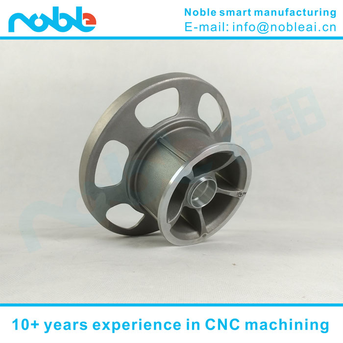 aluminum alloy stair climbing robot 10 inch wheel hub CNC machining suppliers