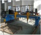 CNC Control Flame and Plasma Cutting Machine Gantry Distance 4000 mm Japan Panasonic Servo Motor