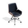 High quality Office Swivel Chair Living Room Chair Leather Bentwood cover