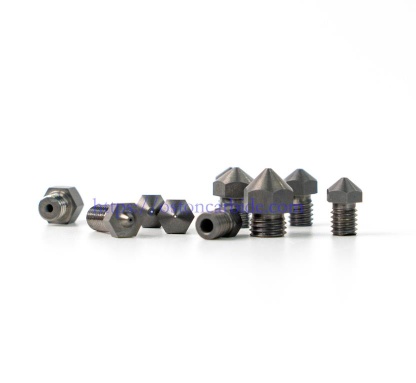 V6 Tungsten Carbide 3D Printer Nozzle 0.4/0.6/0.8mm - 3D Printer Nozzle