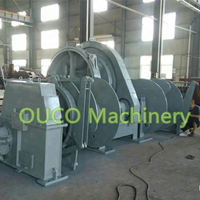 Anchor Rope Marine Drum Winch High Reliability For Marine Vessels Deck