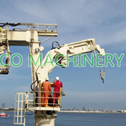 OUCO 2.5t22m folding boom crane