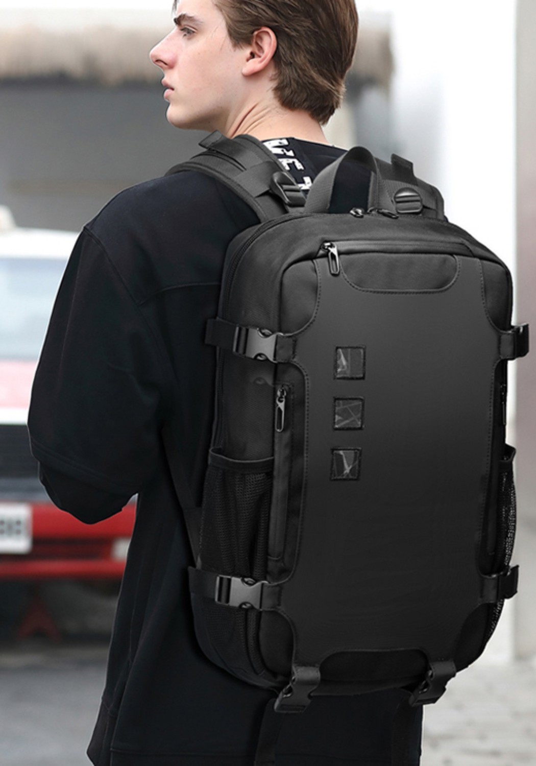 Black backpack,bag