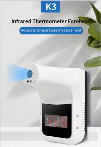 Infrared thermometer forehead,accurate temperature measurement, still use traditional thermometer.0.1S Quik measurements,Non-contact,avoid cross-infection.