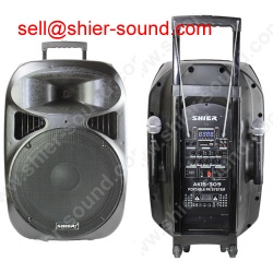 PA system wireless speaker with rechargable battery AK15-309