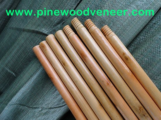 broom-stick with pvc coated