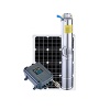 1inch Solar submersible pump, solar powered water pump for irrigation system - K1202