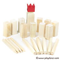 WOODEN KUBB GAME