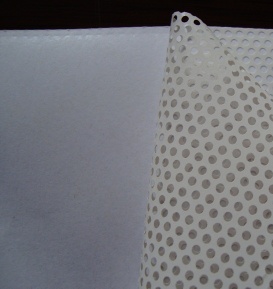 white backing one way vision