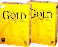 Gold A4 paper Brand