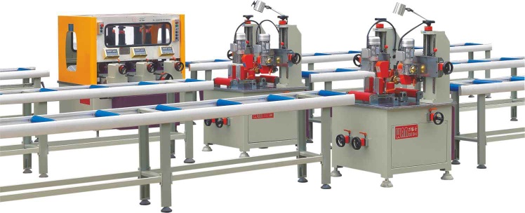 thermal break assembly line,thermal bridging system,thermal isolatine production line