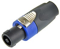 SPK03  4-pole Female Loudspeaker Plug Amplifier Connector