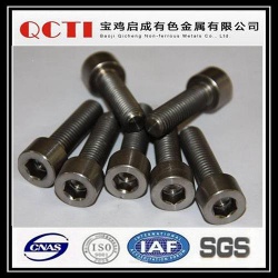 DIN standard titanium fasteners